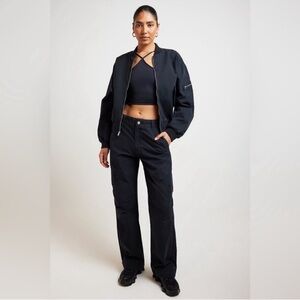 Nike Air Jordan Chicago Utility Pants Cargo Black FV7098-10 Women's Small NWT